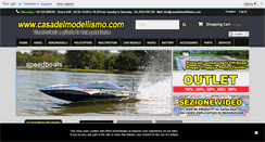 Desktop Screenshot of casadelmodellismo.com